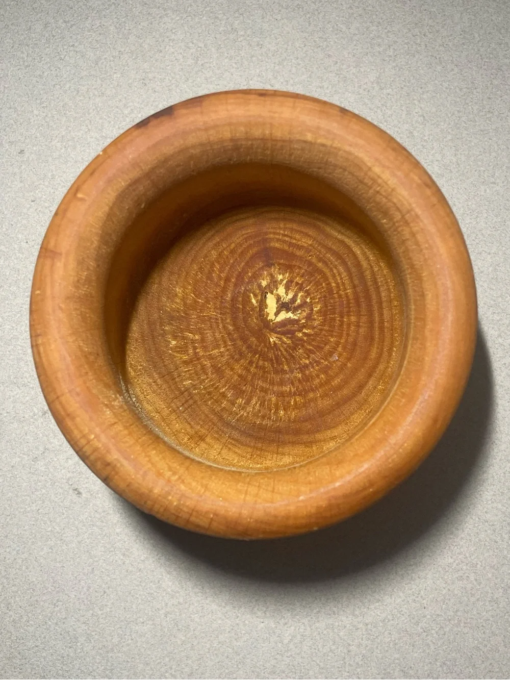 VINTAGE Hand Carved Wooden Mortar & Pestle Spain Spices Herbs Grinder Wood 2 pc.